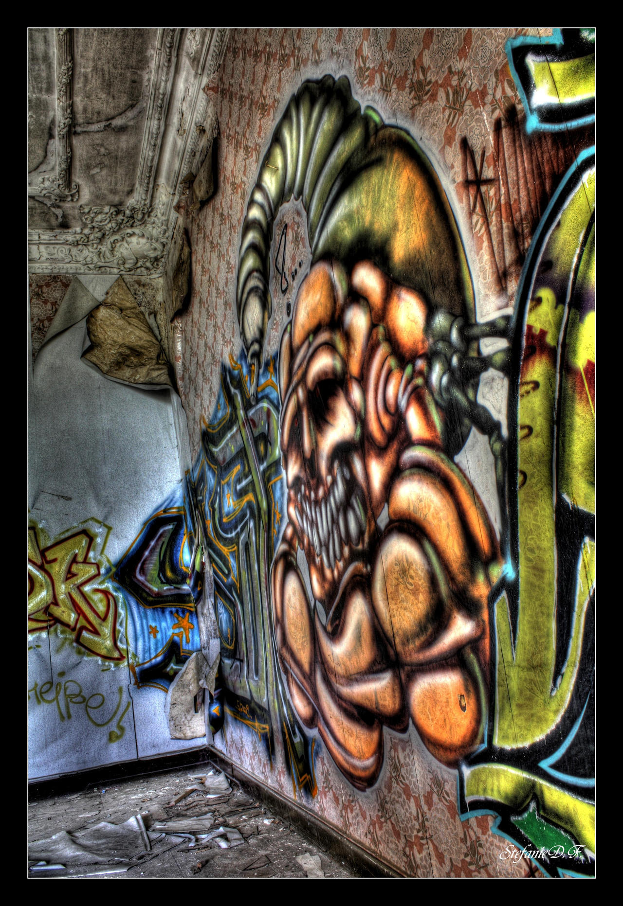 Detail Graffiti Sqorpion Nomer 18