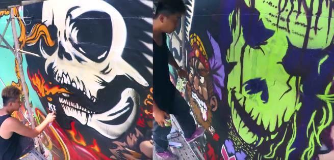 Detail Graffiti Squad Nomer 35