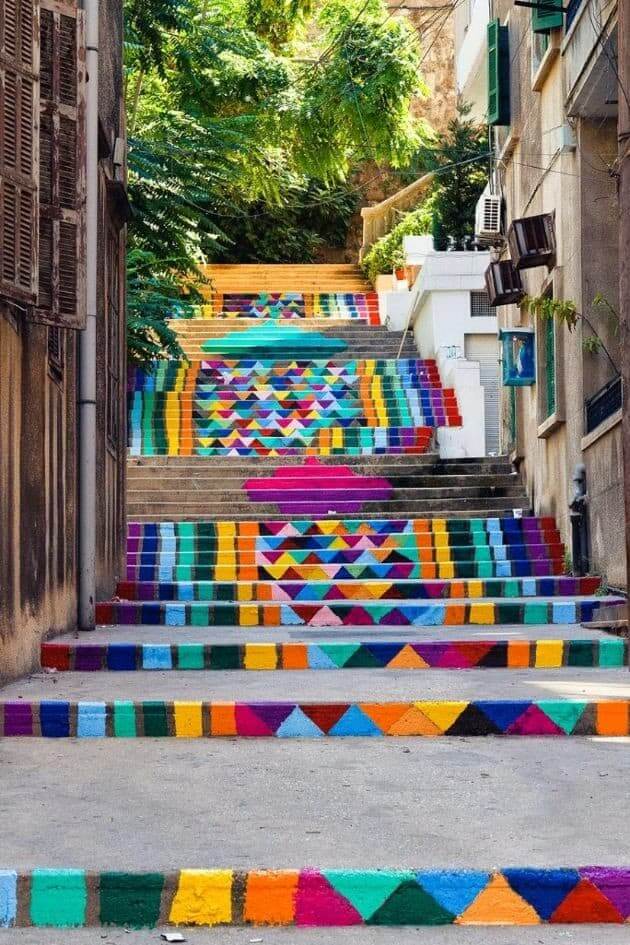 Graffiti Stairs Inspiration - KibrisPDR