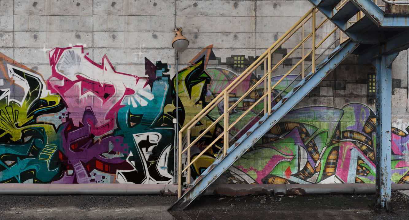 Detail Graffiti Stairs Inspiration Nomer 19