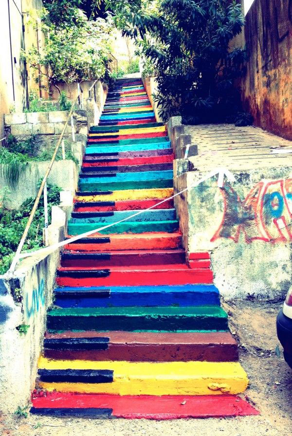 Detail Graffiti Stairs Inspiration Nomer 9