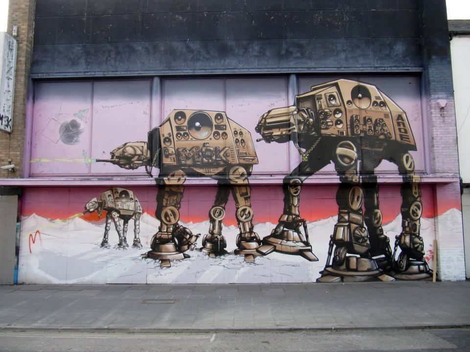 Detail Graffiti Star Wars Nomer 30