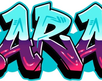 Detail Graffiti Sticker Drucken Nomer 15