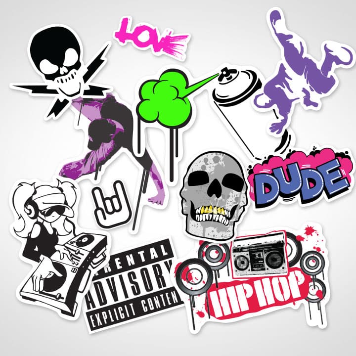 Graffiti Sticker Maker - KibrisPDR