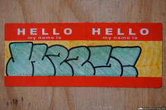Detail Graffiti Stickers Hello My Name Is Nomer 31