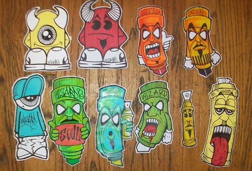 Detail Graffiti Stickers Nomer 46