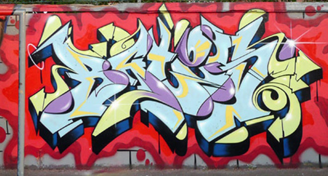 Detail Graffiti Stitch Nomer 42