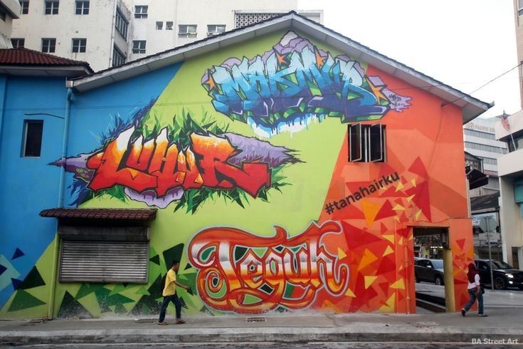 Detail Graffiti Street Art Kuala Lumpur Nomer 11