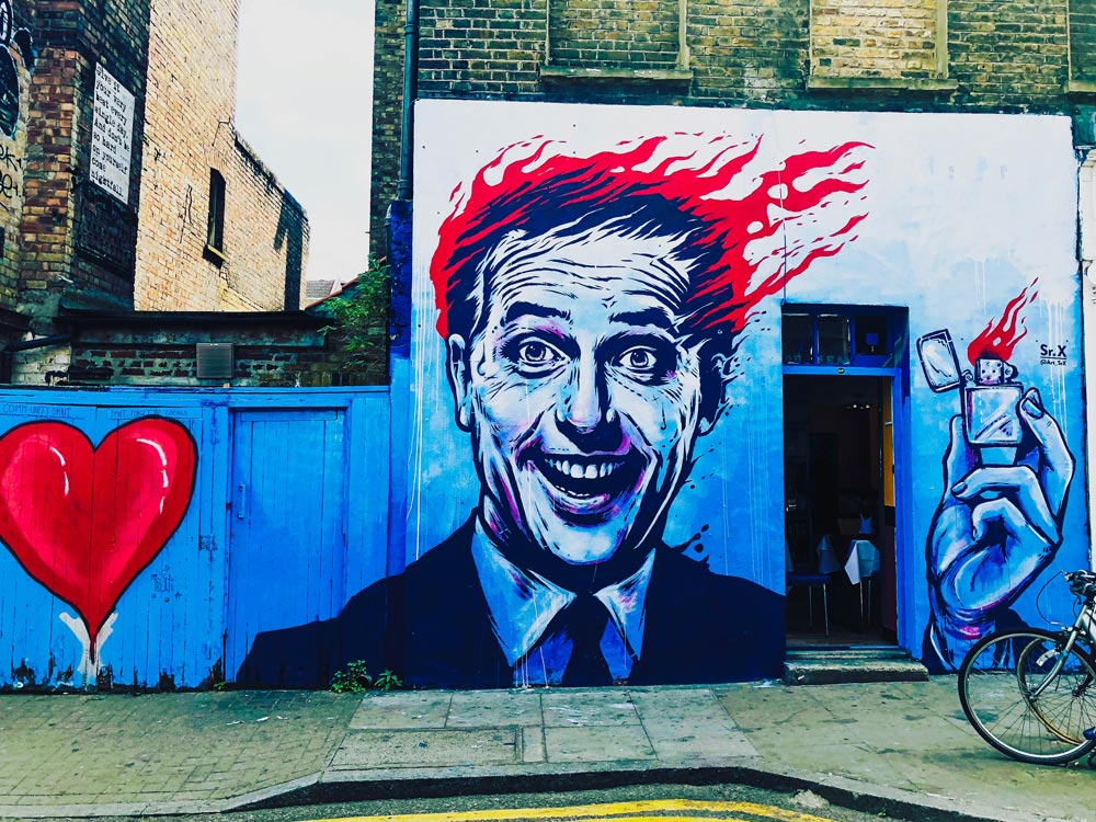 Detail Graffiti Street Art London Nomer 2