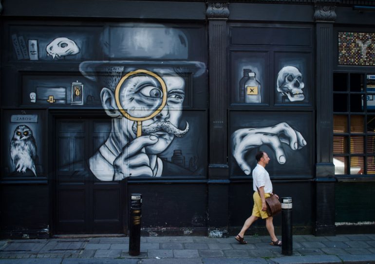 Detail Graffiti Street Art London Nomer 17