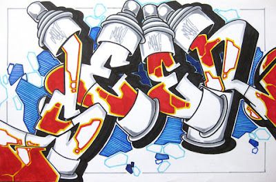Detail Graffiti Street Art Seen Writer Nomer 31