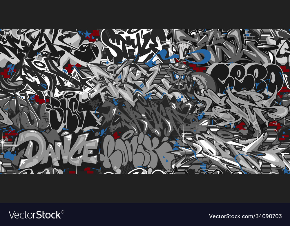 Detail Graffiti Street Art Vector Nomer 23