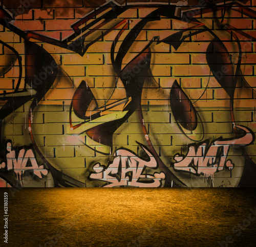 Detail Graffiti Street Backgrounds Nomer 34