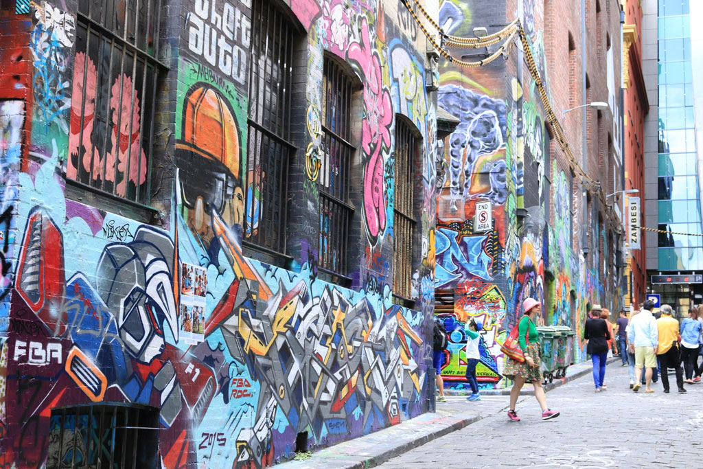 Detail Graffiti Street Melbourne Hosier Lane Nomer 19