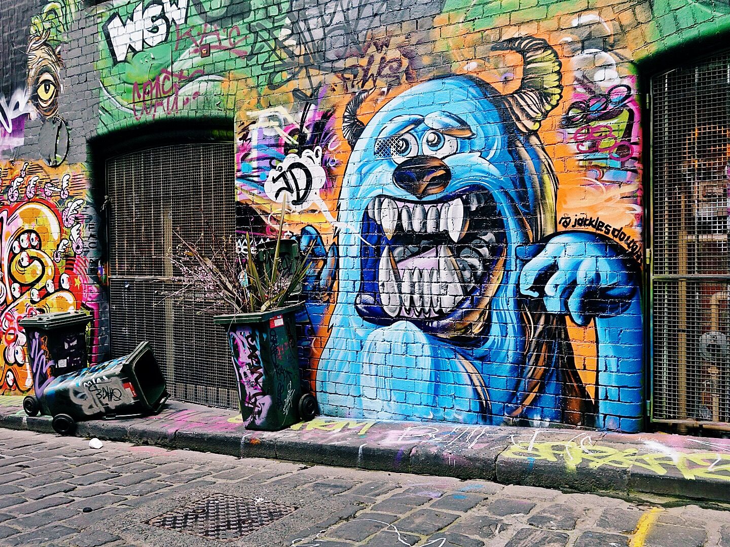 Detail Graffiti Street Melbourne Hosier Lane Nomer 40