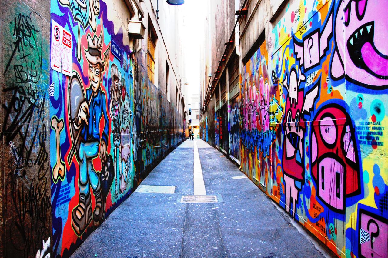 Detail Graffiti Street Melbourne Location Nomer 10