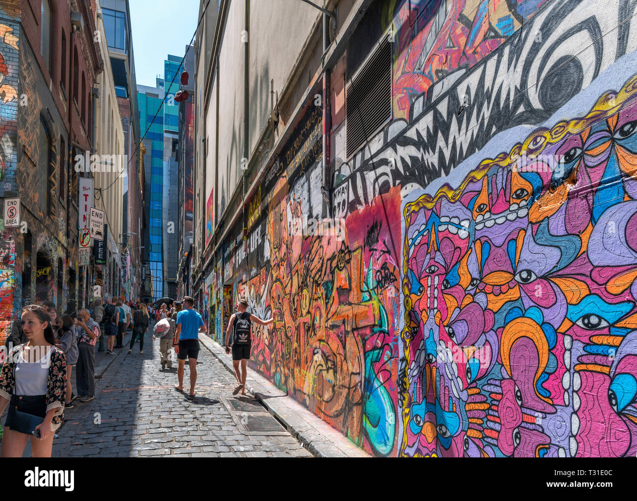 Detail Graffiti Street Melbourne Location Nomer 50
