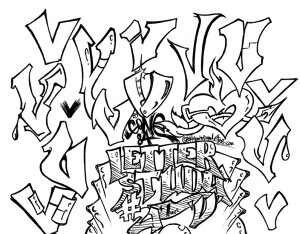 Detail Graffiti Study Nomer 25