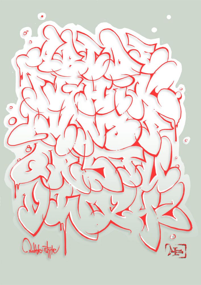 Detail Graffiti Style Bubble Nomer 28