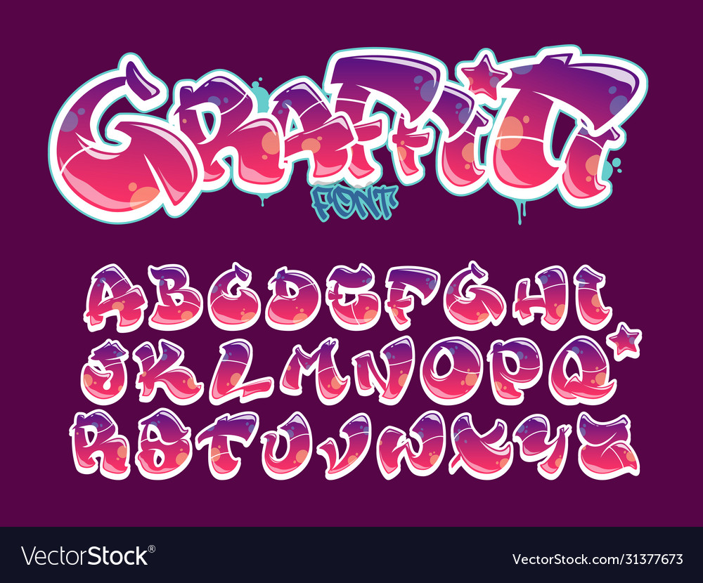 Detail Graffiti Style Letters Nomer 26