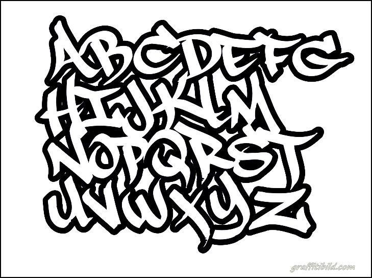 Detail Graffiti Styles Abc Nomer 44