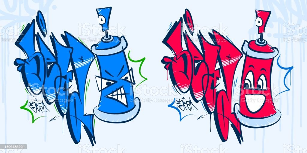 Detail Graffiti Styles Cartoon Nomer 44