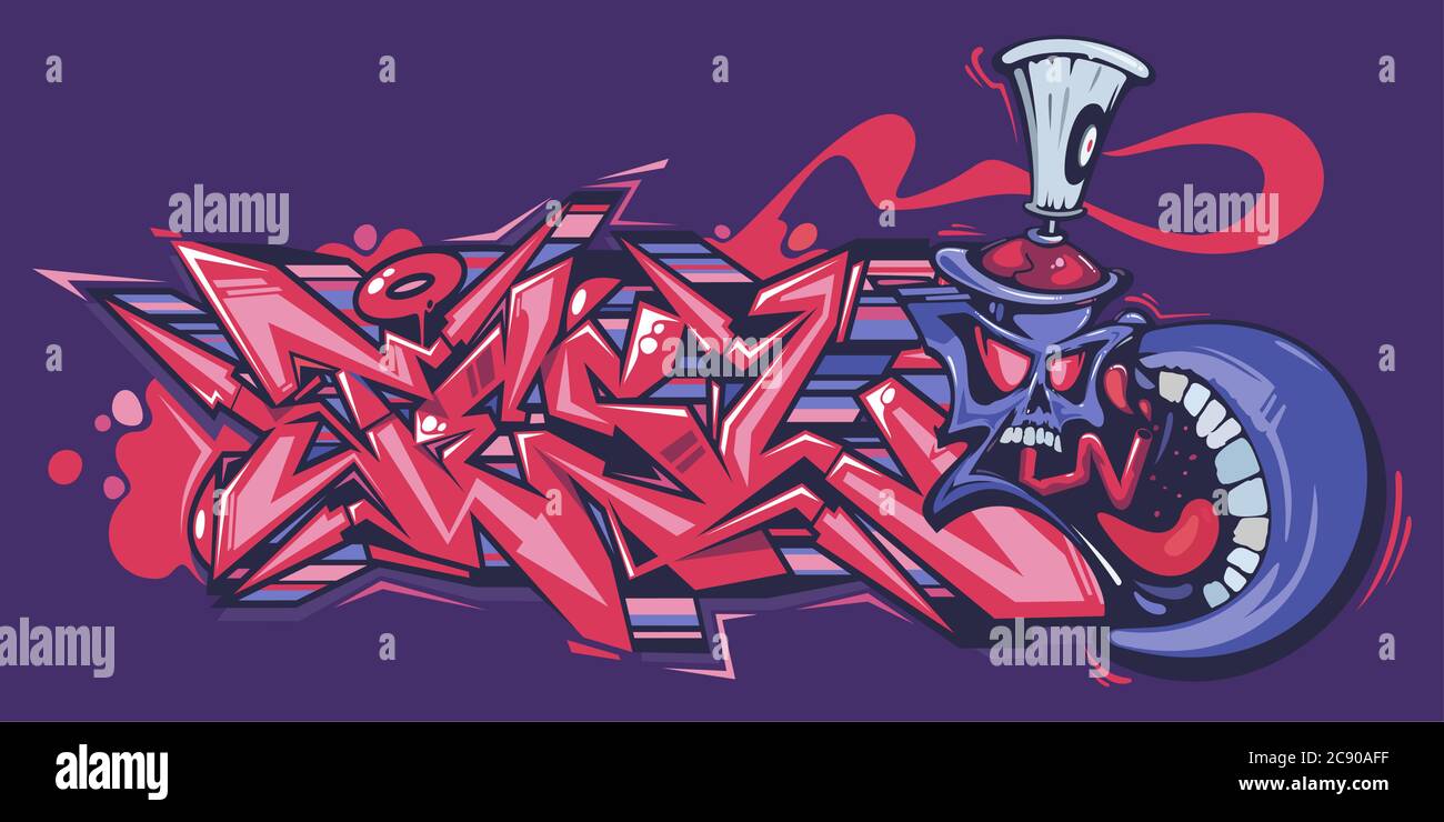 Detail Graffiti Styles Cartoon Nomer 45