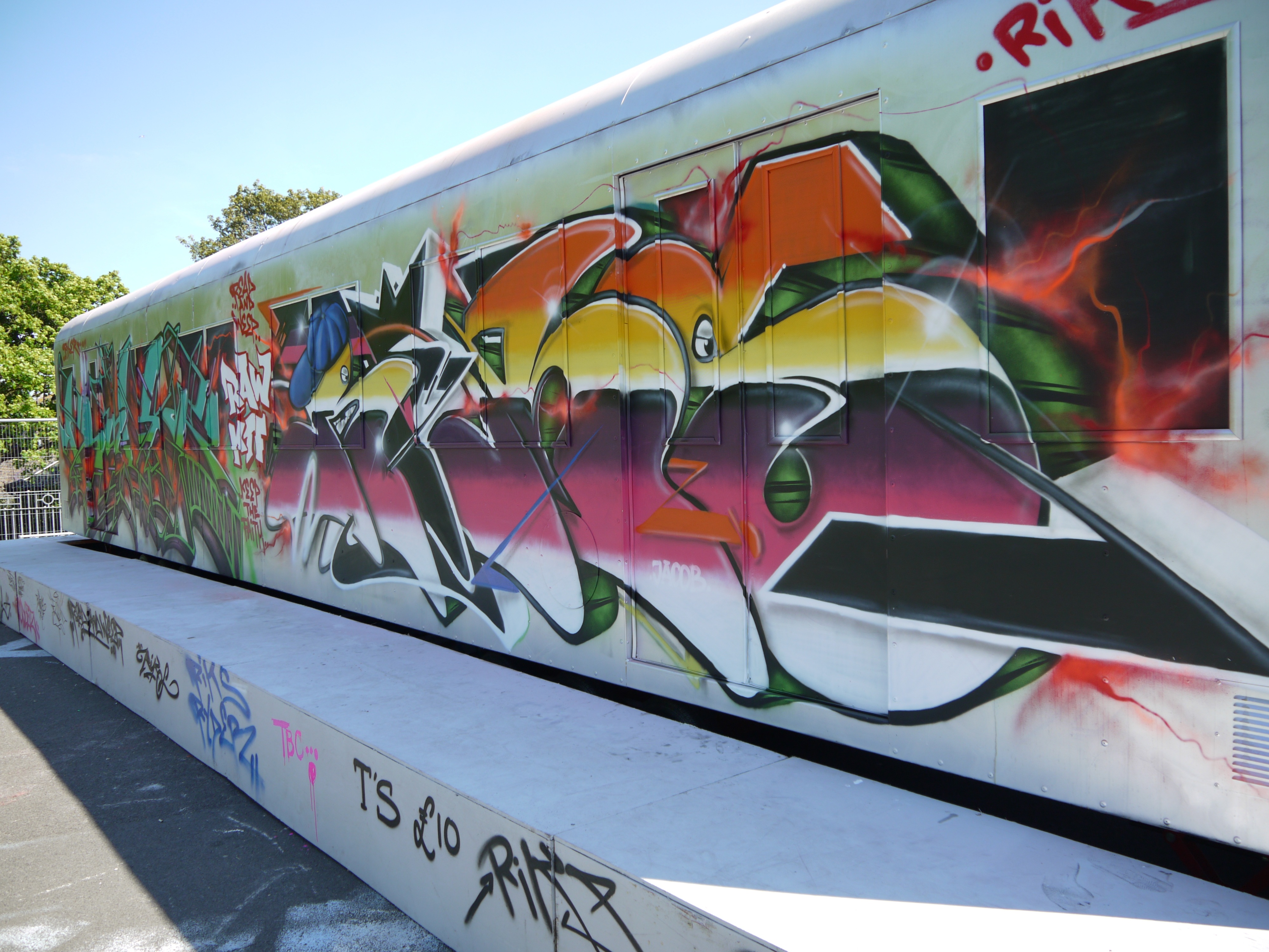 Detail Graffiti Subway Creator Art Nomer 37