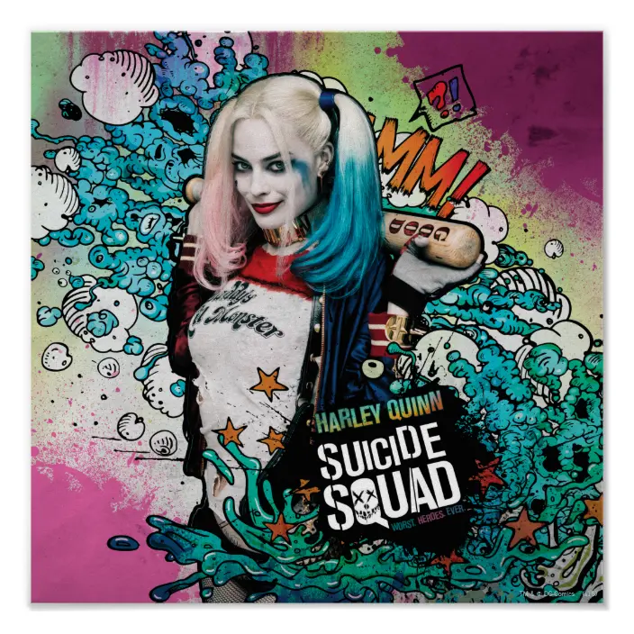 Detail Graffiti Suicide Squad Nomer 2