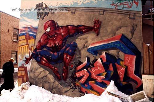 Detail Graffiti Superhero Murals Nomer 49