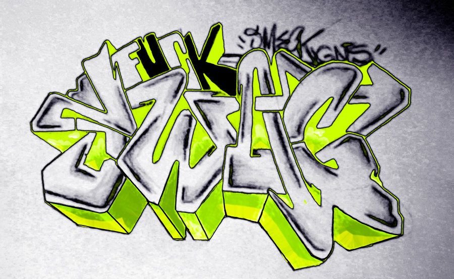 Detail Graffiti Swag Cool Drawings Nomer 2