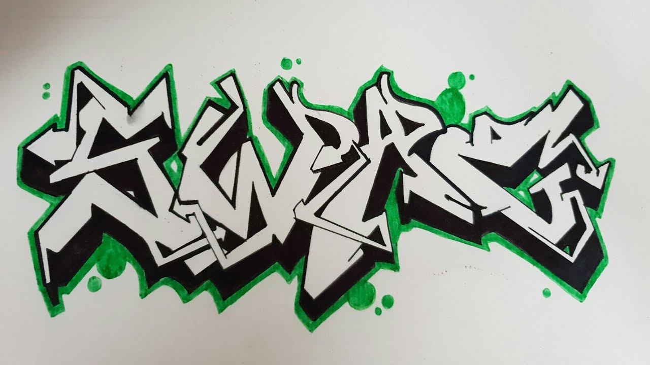 Detail Graffiti Swag Cool Drawings Nomer 6