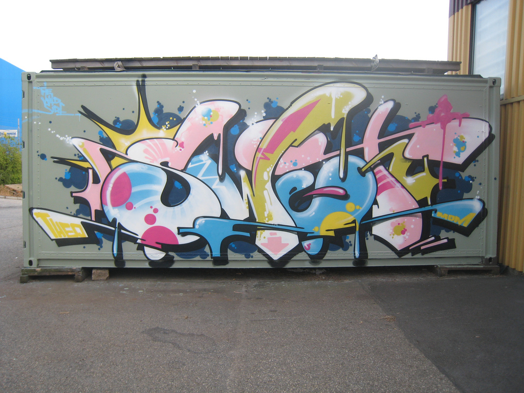 Detail Graffiti Swet Nomer 4