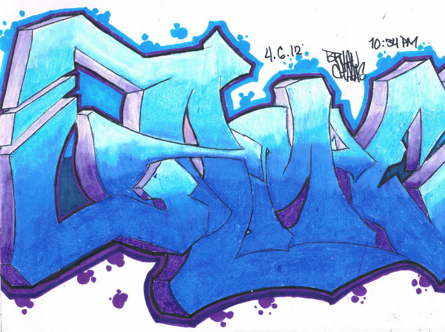 Detail Graffiti Syntia Nomer 43