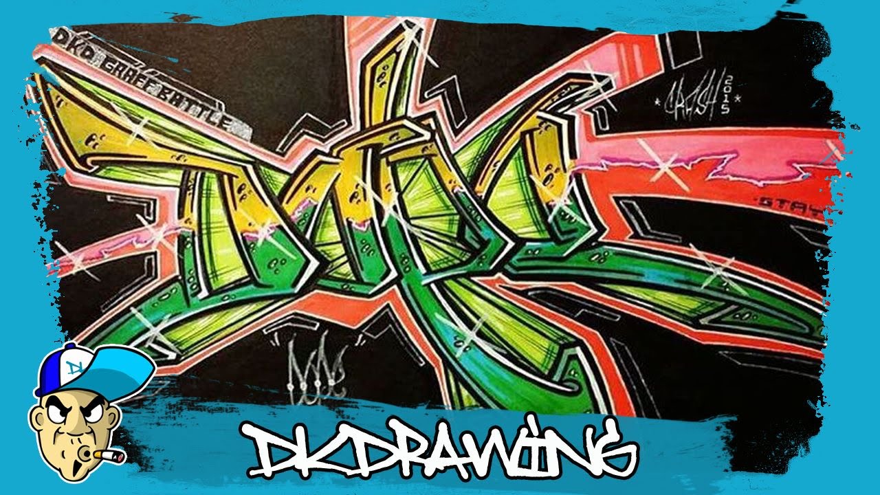 Detail Graffiti T Dkdrawing Nomer 27
