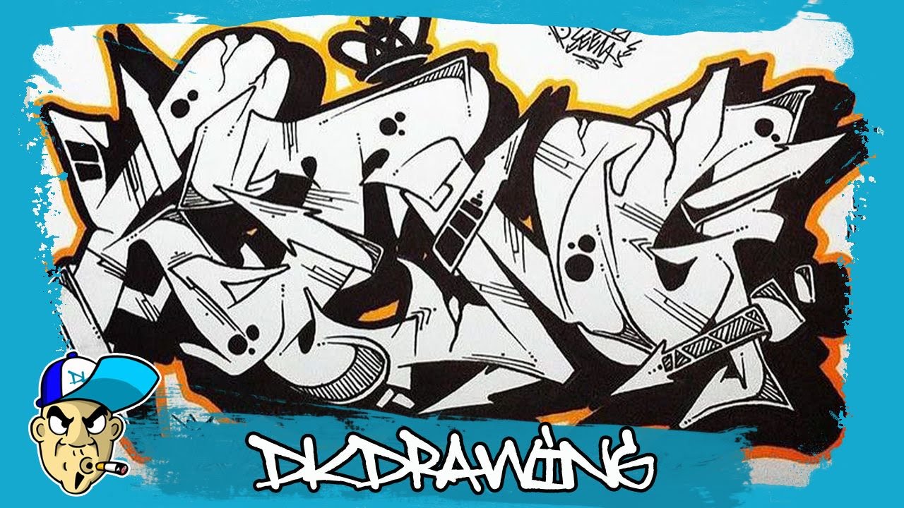 Detail Graffiti T Dkdrawing Nomer 6