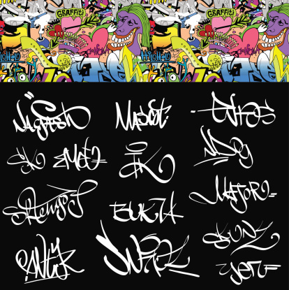 Detail Graffiti Tag Name Alphabet Nomer 50