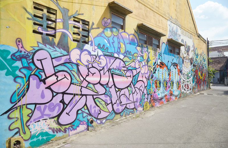 Detail Graffiti Tagging Yogyakarta Nomer 12