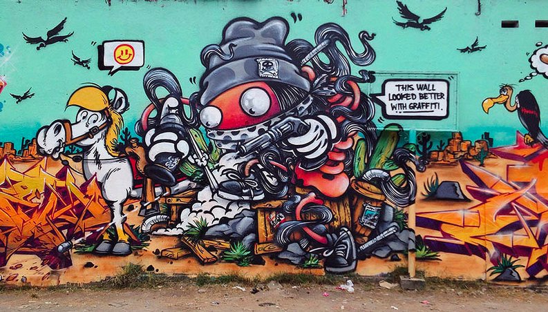 Detail Graffiti Tagging Yogyakarta Nomer 16