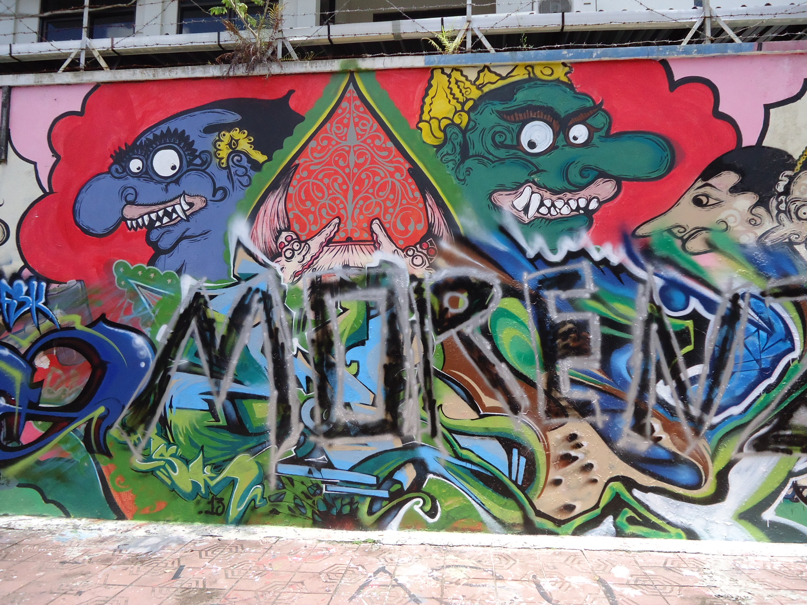 Detail Graffiti Tagging Yogyakarta Nomer 17