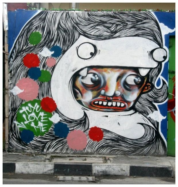 Detail Graffiti Tagging Yogyakarta Nomer 26