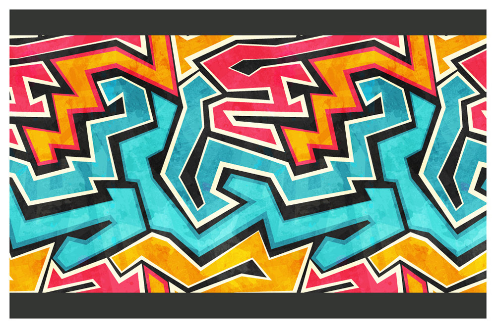 Detail Graffiti Tapete Mit Eigenem Namen Nomer 44