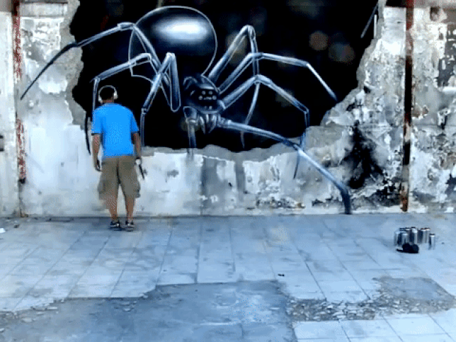 Detail Graffiti Tarantula Nomer 9