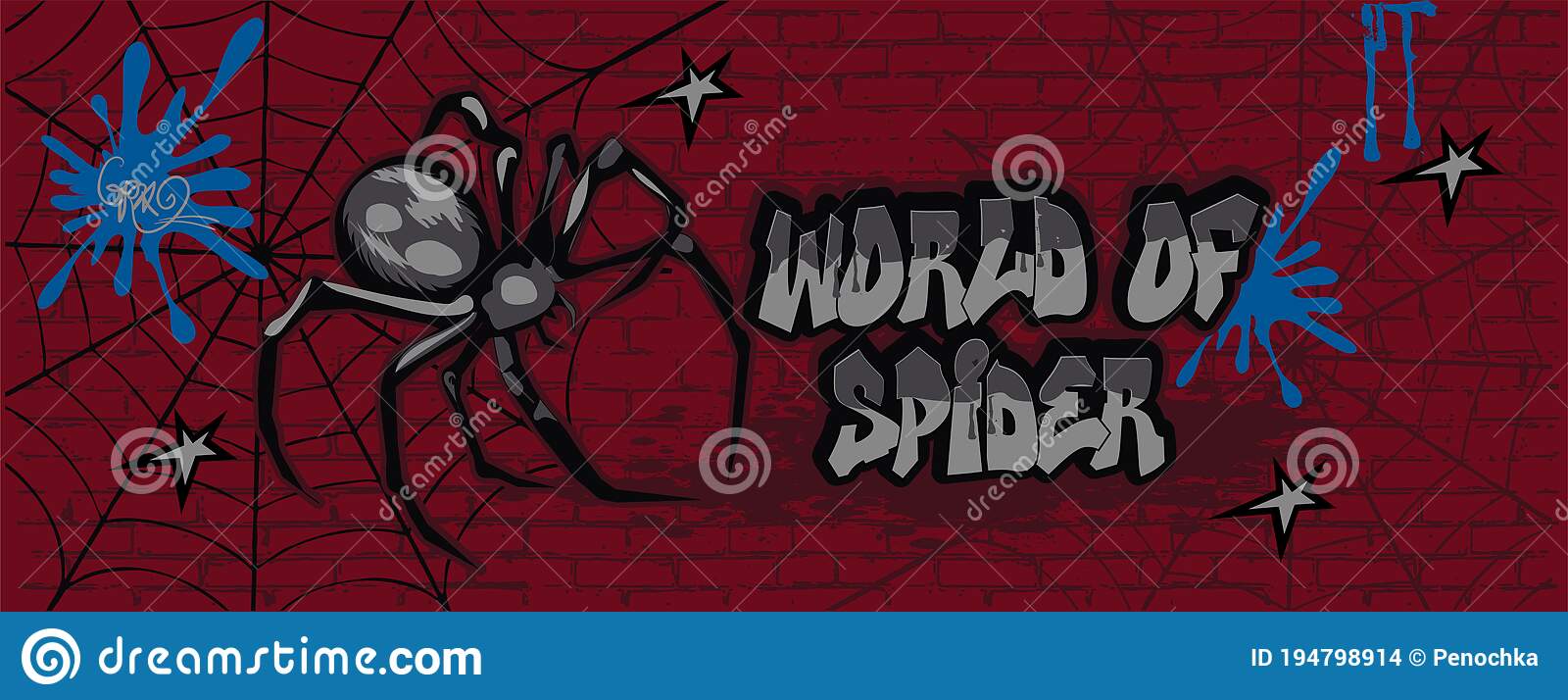 Detail Graffiti Tarantula Nomer 29