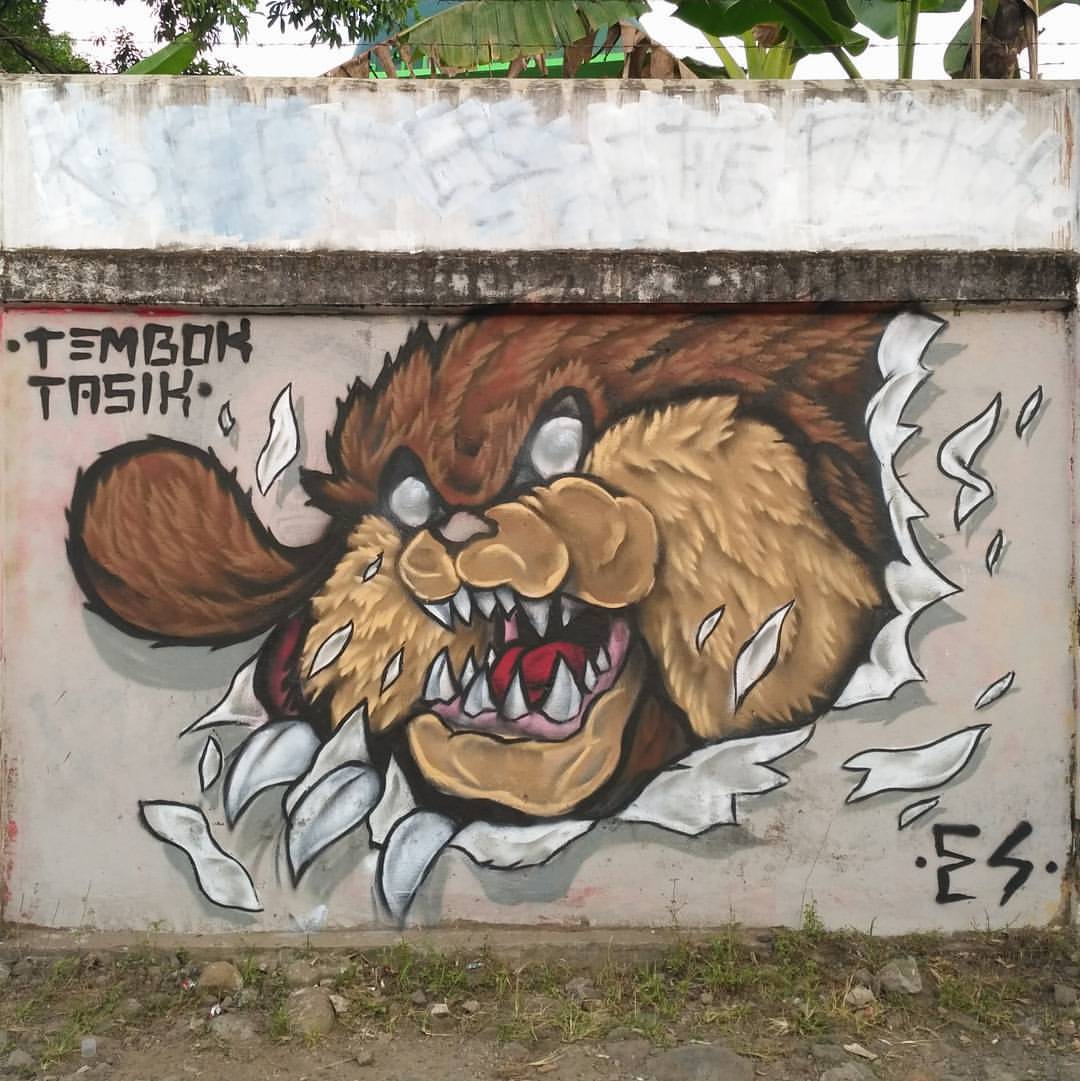 Detail Graffiti Tasik Nomer 10