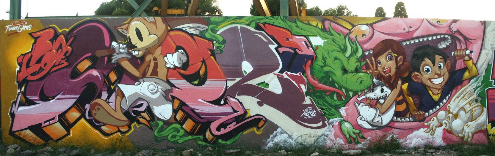 Detail Graffiti Tasik Nomer 14