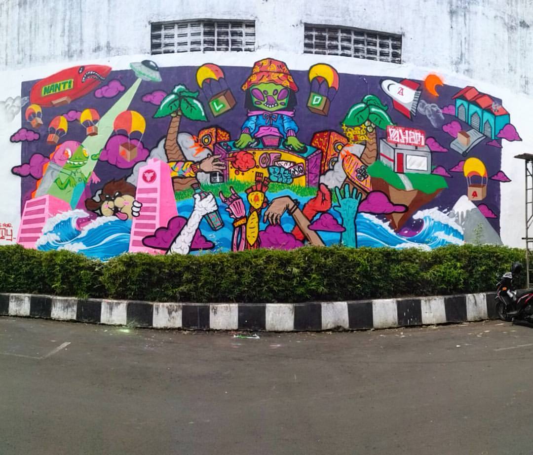 Detail Graffiti Tasik Nomer 7