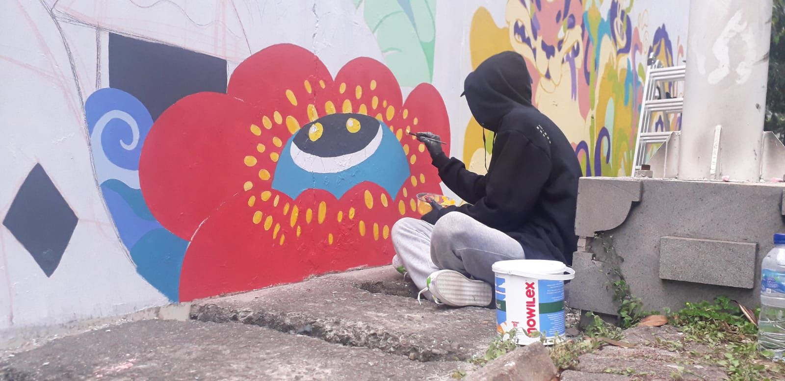 Detail Graffiti Tawuran Bergerak Nomer 21