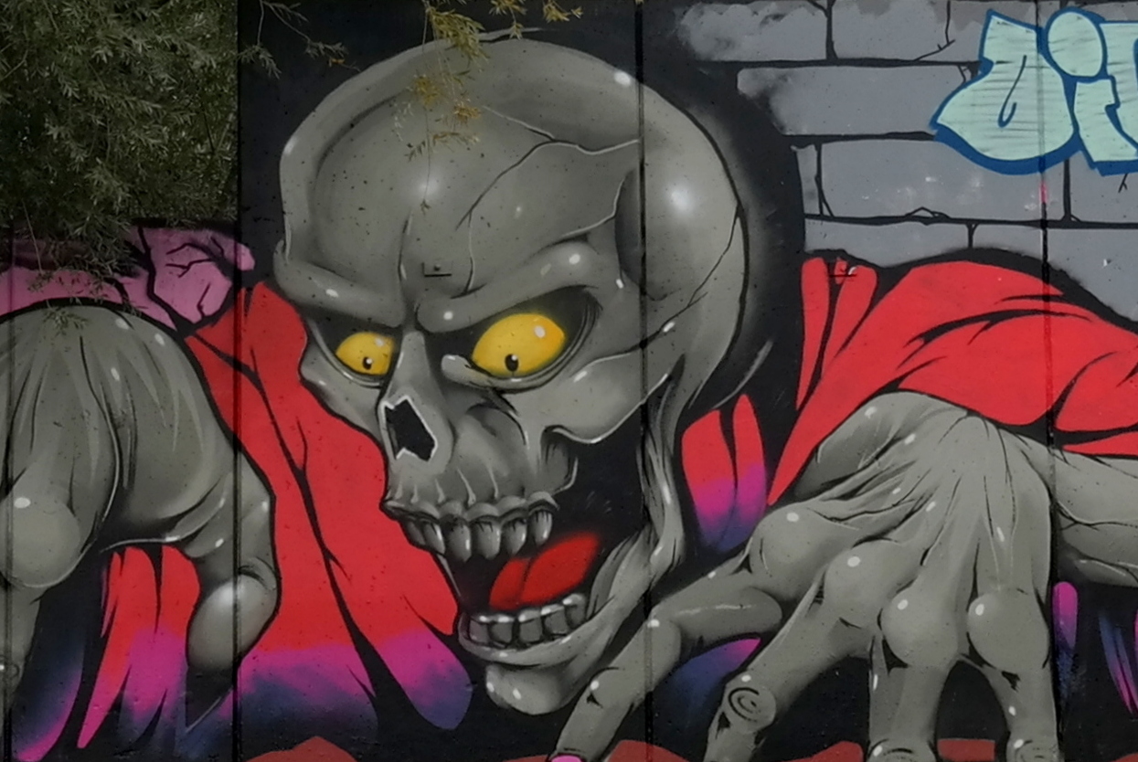 Detail Graffiti Techno Nomer 36