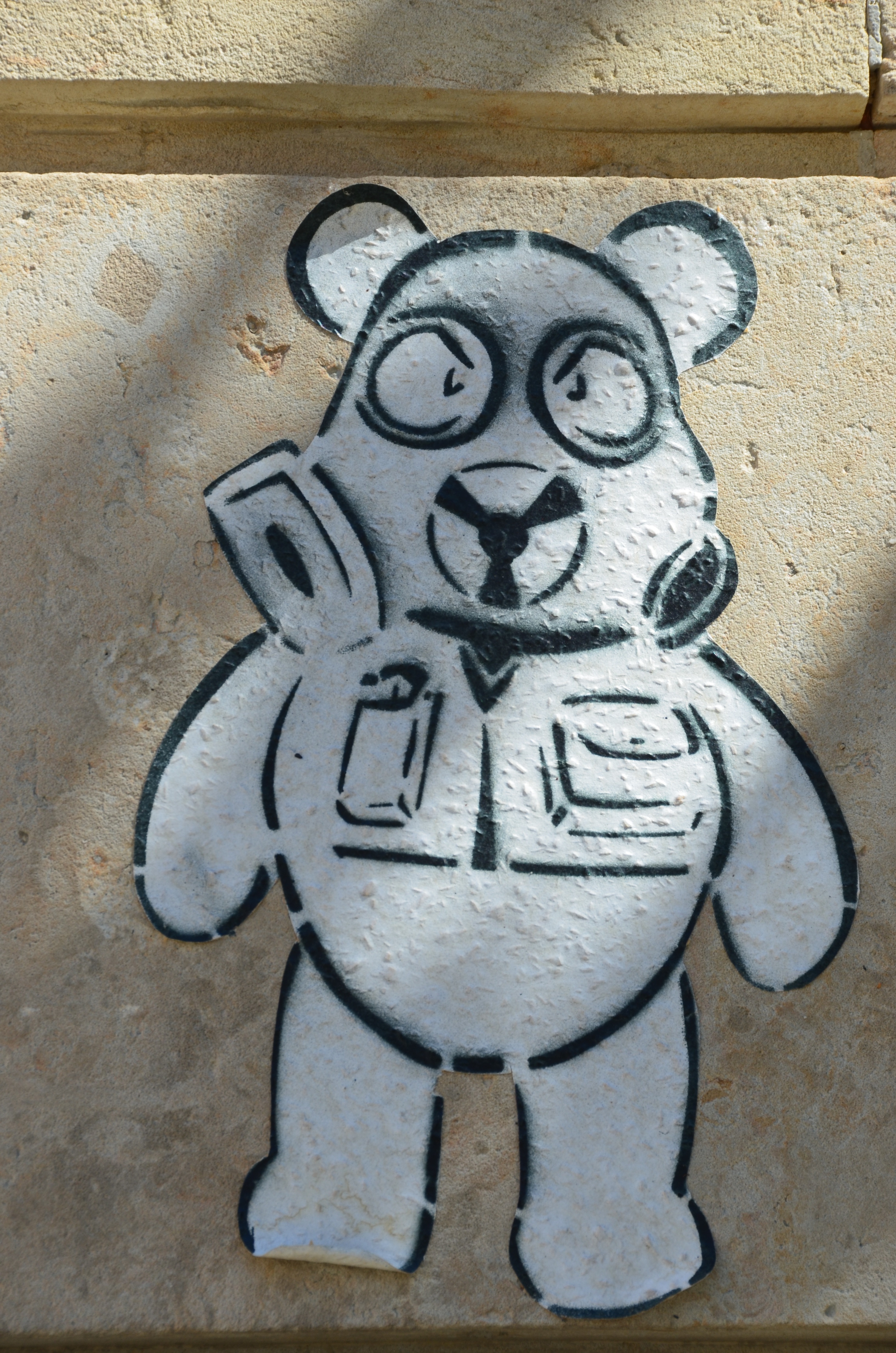 Detail Graffiti Teddy Bear Nomer 20